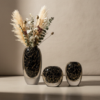 Rime Handmade Rounded Glass Vase