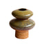 Venatus Sculptural Glazed Ceramic Vase