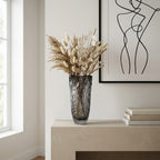 Tarn Handmade Clear Glass Vase