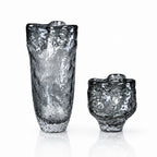Tarn Handmade Clear Glass Vase