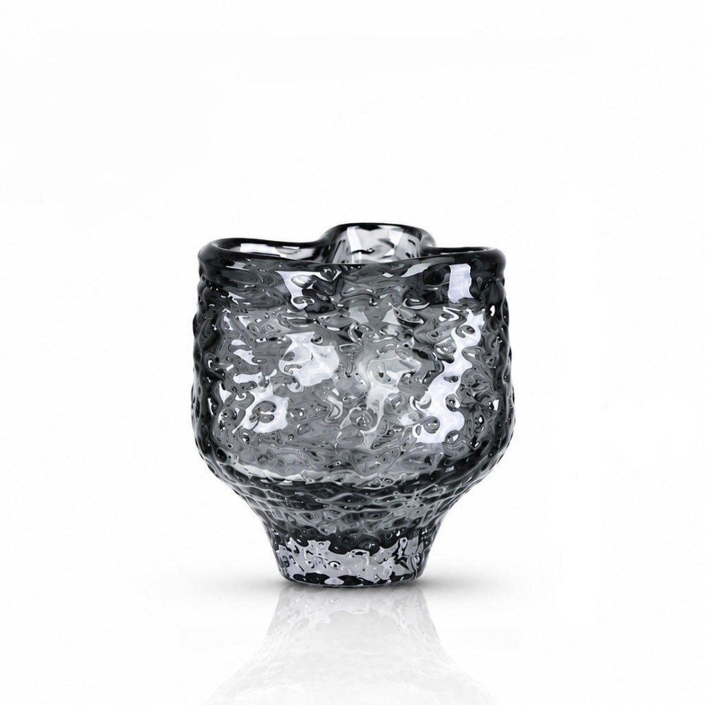 Tarn Handmade Clear Glass Vase