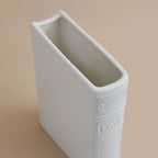 Calliope Embossed Glazed Ceramic Vase