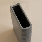 Calliope Embossed Glazed Ceramic Vase