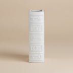 Calliope Embossed Glazed Ceramic Vase