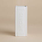 Calliope Embossed Glazed Ceramic Vase