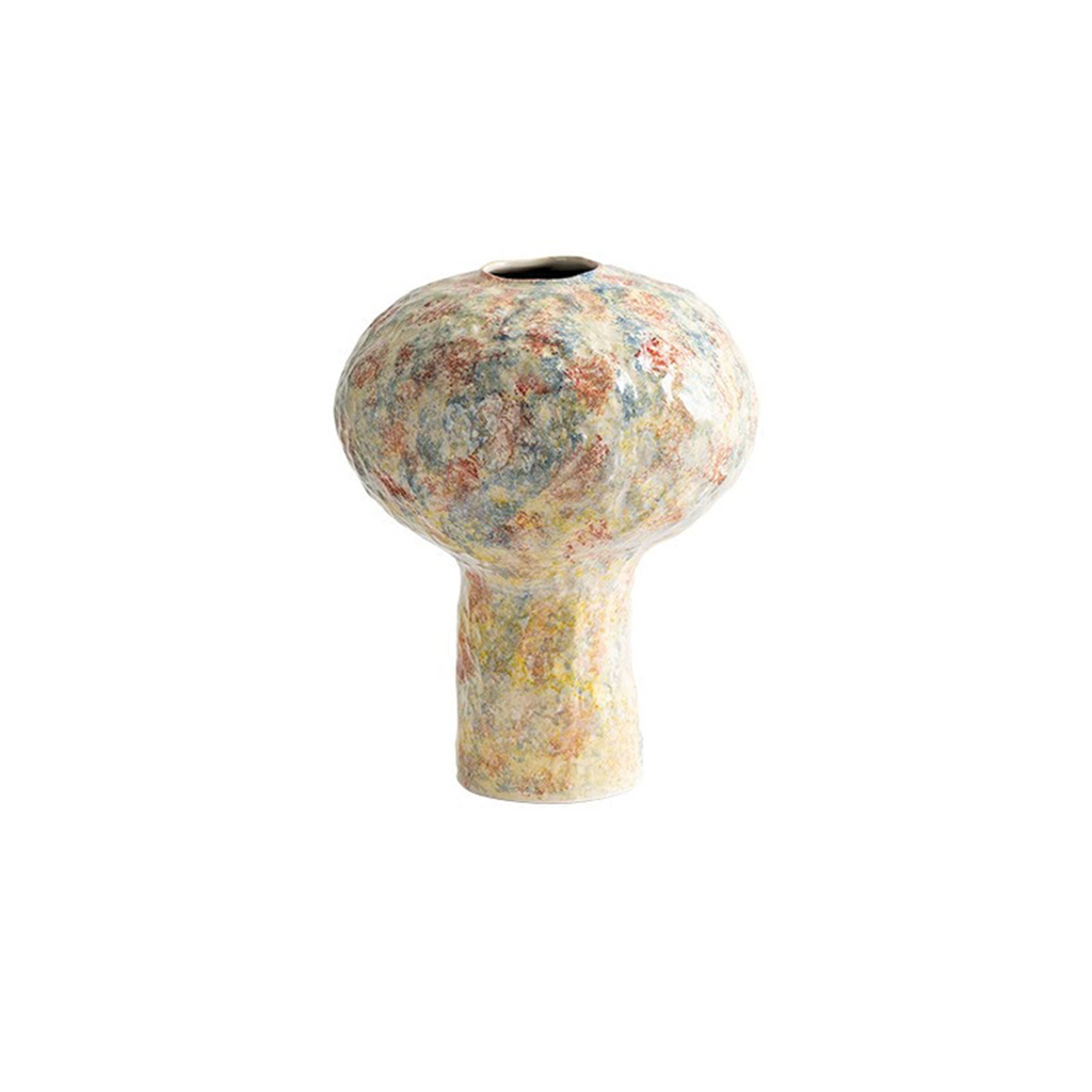 إناء فريسكو سيراميك مطلي يدويًا