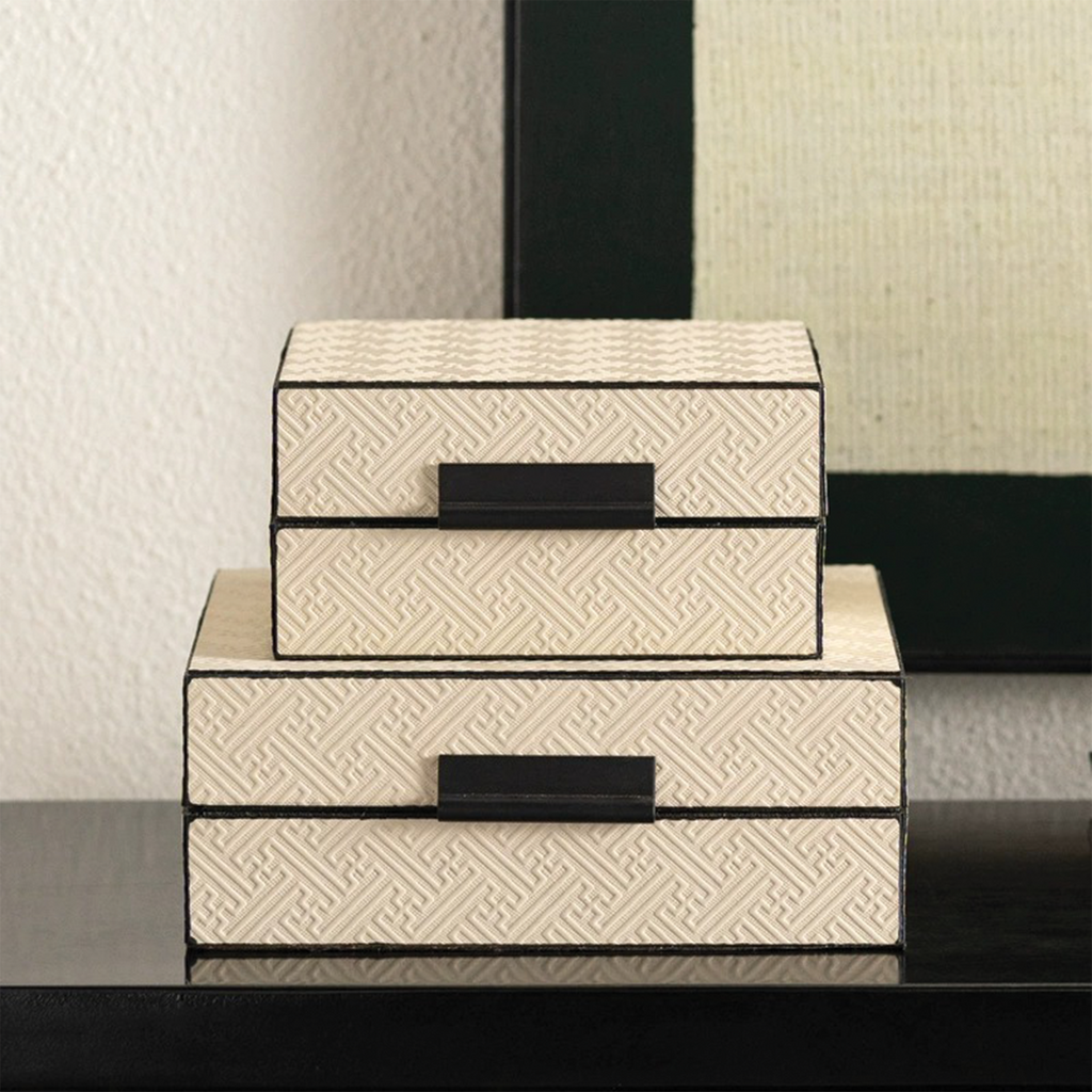 Hampton Vegan Leather Box