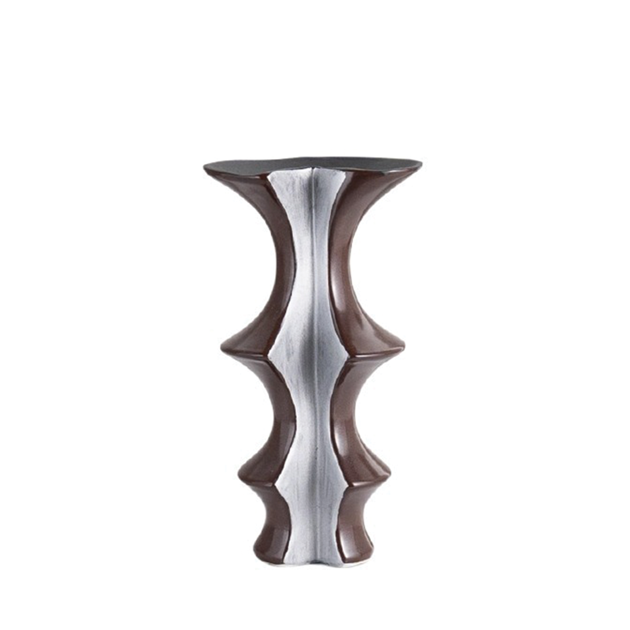 Karakoram Ridged Ceramic Vase Main image