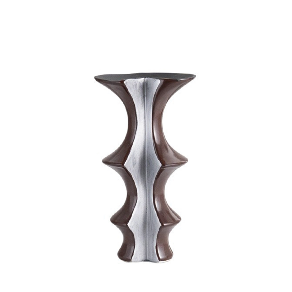 Karakoram Ridged Ceramic Vase