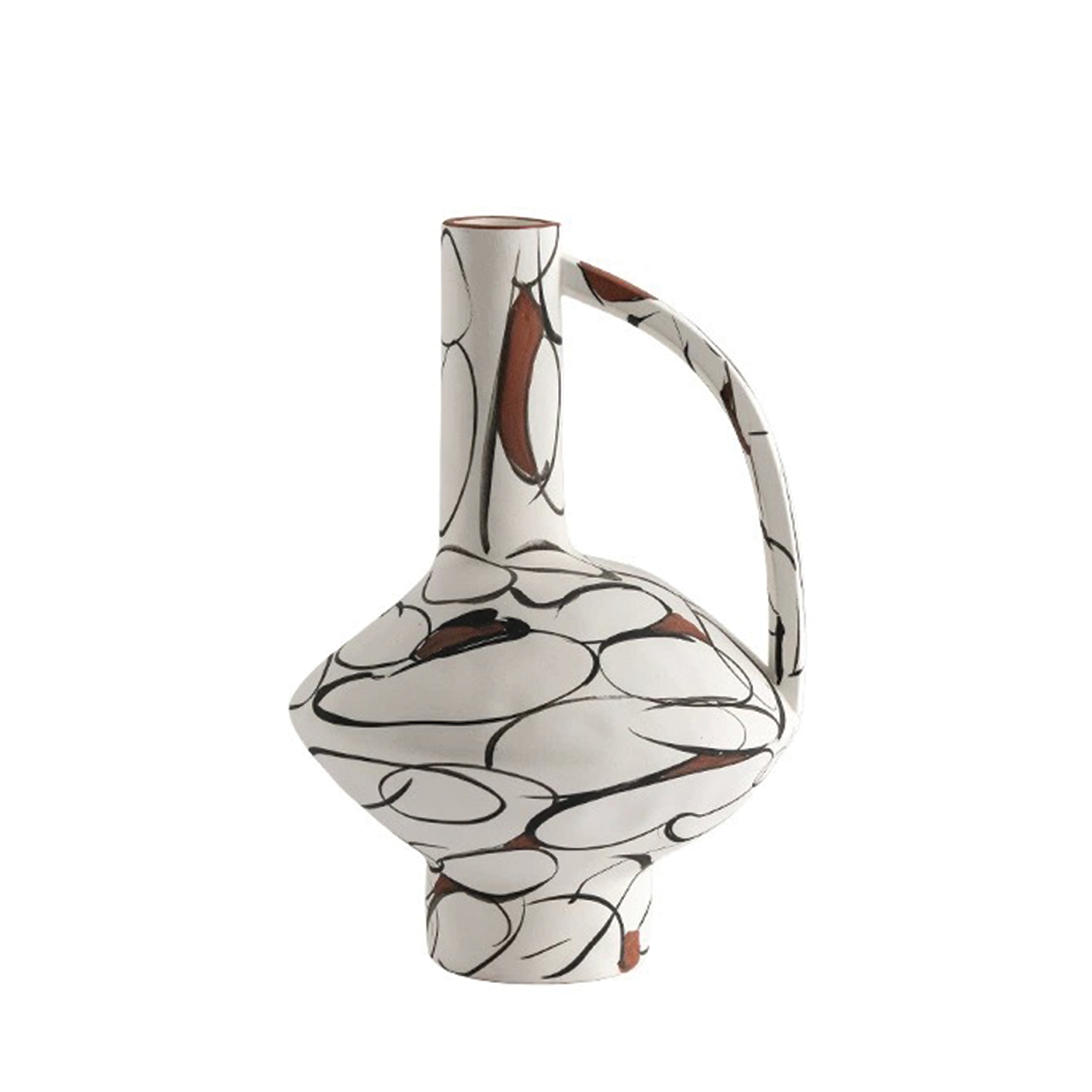 Lucie Hand-painted Vase Main image