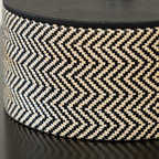 صندوق غابرييل بغطاء بنقشة مربعات Houndstooth