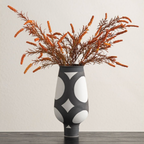 Modulo Hand-painted Ceramic Vase