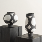 Modulo Hand-painted Ceramic Vase