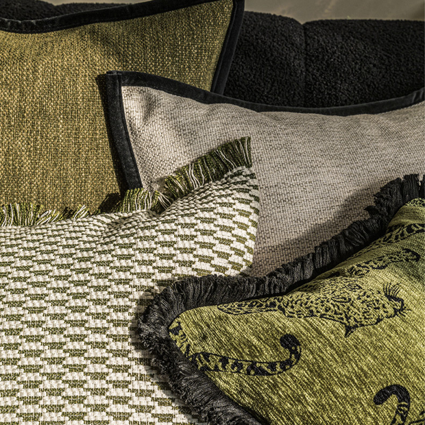 Selva Check Throw Pillow