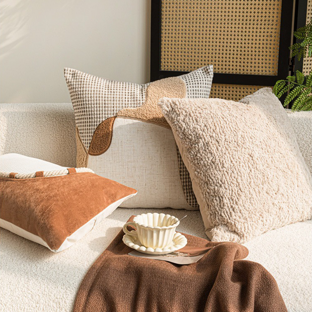 Folke  Sherpa Throw Pillow