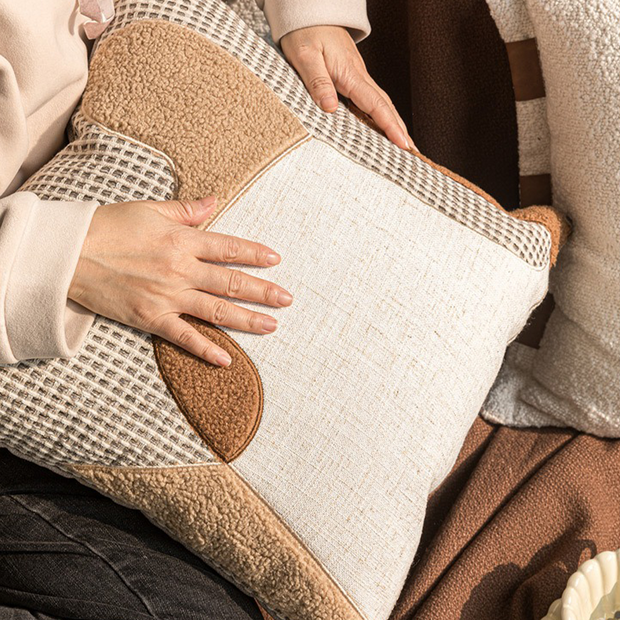 Folke Patchwork Throw Pillow