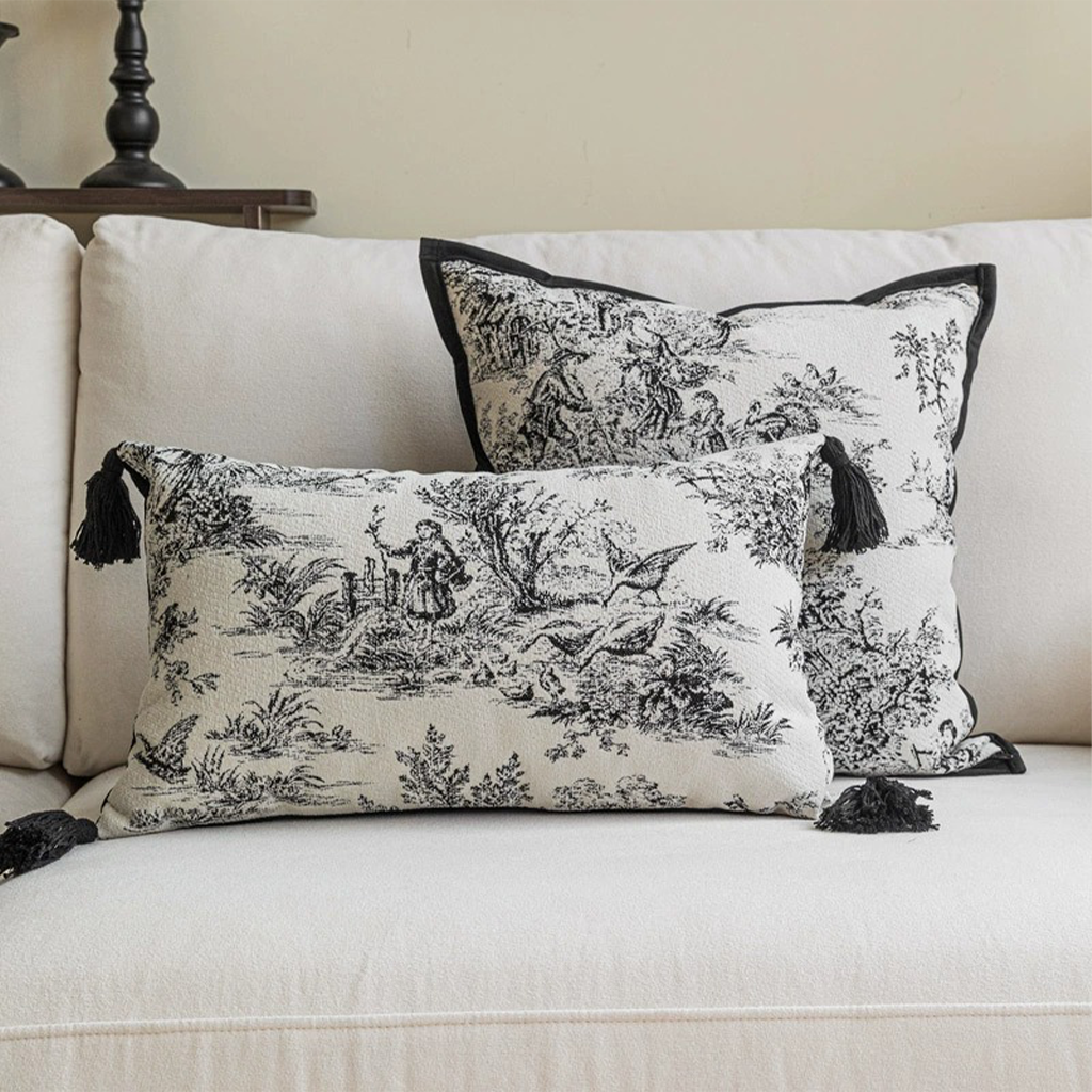 Almohada decorativa Sirocco Toile