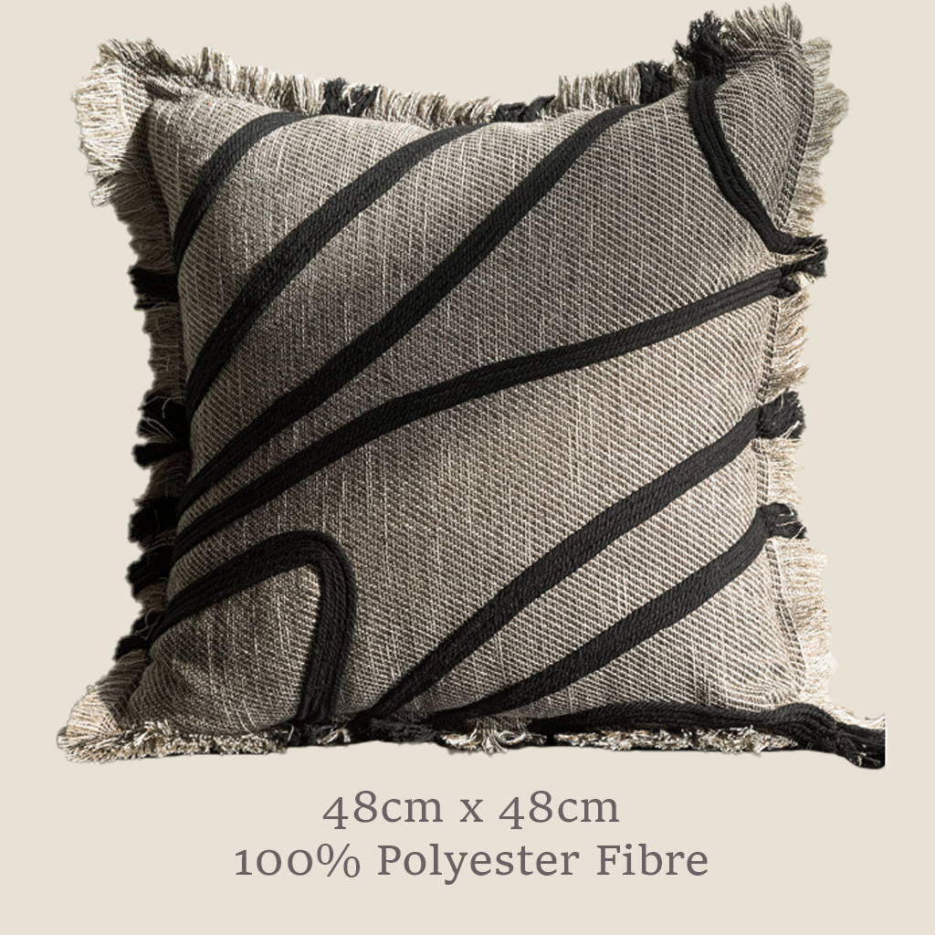 Nomad Line Throw Pillow Main image
