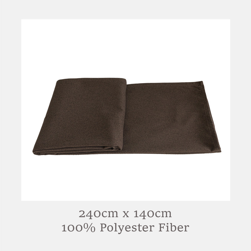 Residence Cocoa Throw Blanket