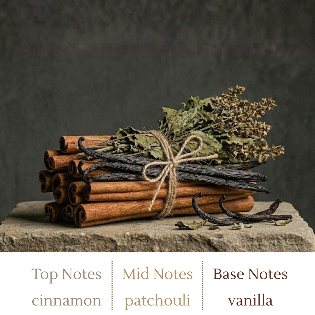 Dark Vanilla Handmade Scented Candle