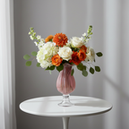 Calla Handmade Glass Goblet Vase