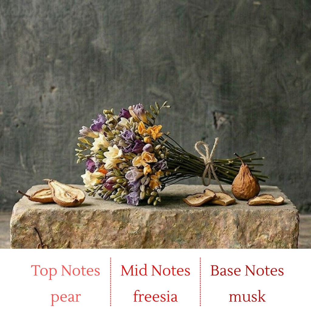 English Pear & Freesia Handmade Scented Candle