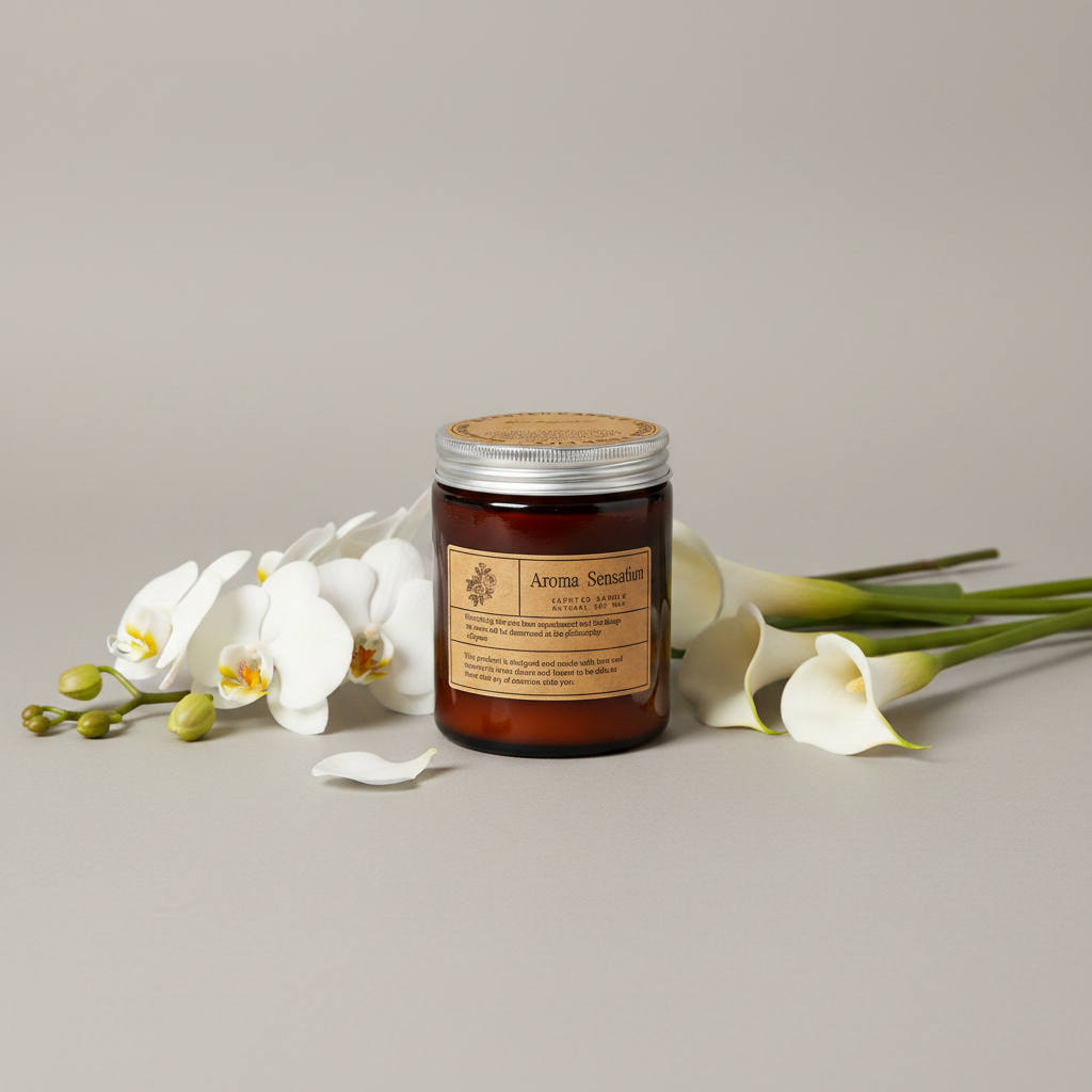 White Gardenia Handmade Scented Candle