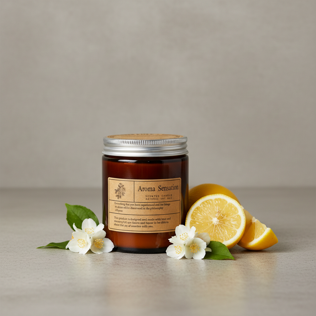 Midnight Jasmine Handmade Scented Candle