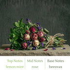 Rose & Violet Handmade Scented Candle